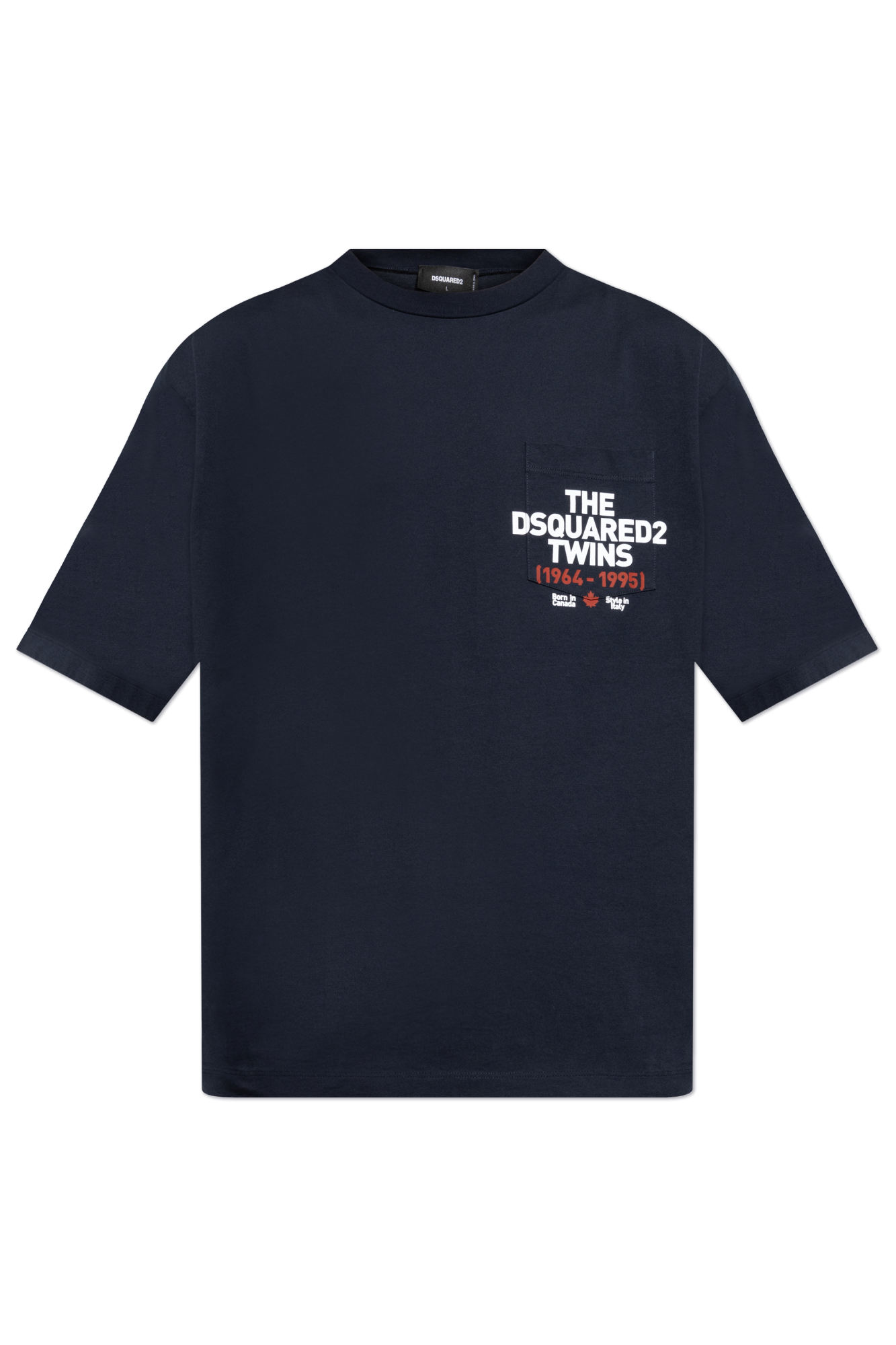 Dsquared2 T-shirt with pocket | Men's Clothing | Vitkac